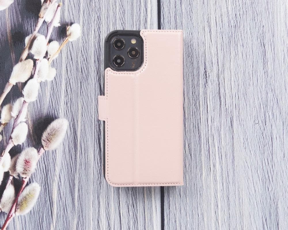 B2B - Apple iPhone 12 Series Detachable Leather Case / MW Bomonti
