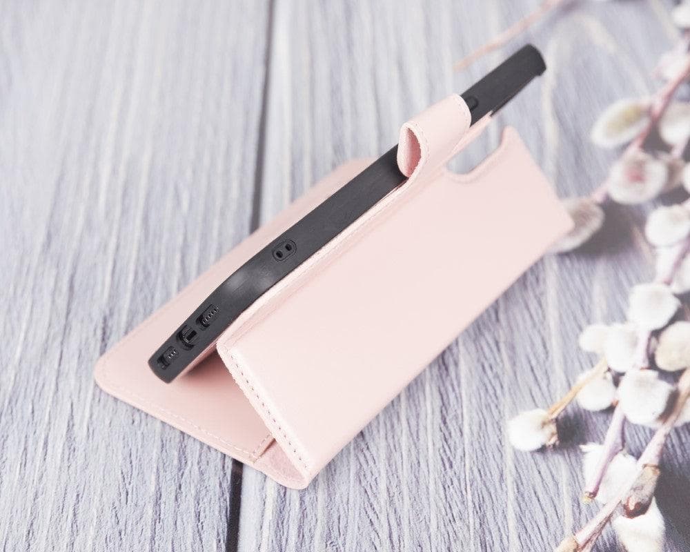 B2B - Apple iPhone 12 Series Detachable Leather Case / MW Bomonti