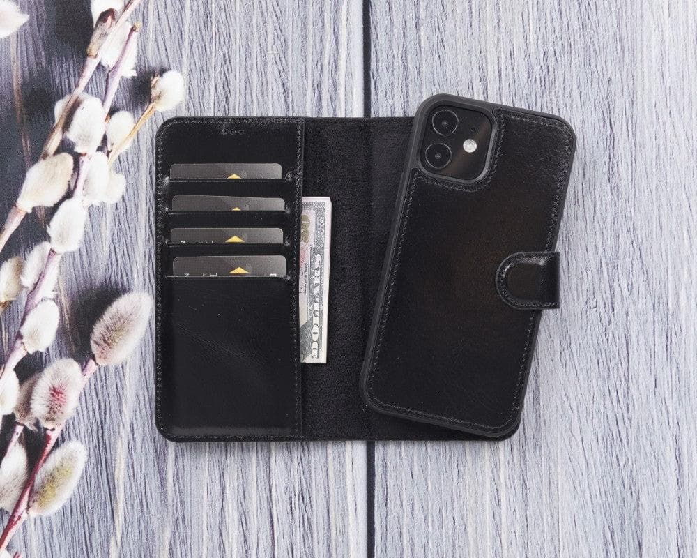 B2B - Apple iPhone 12 Series Detachable Leather Case / MW Bomonti
