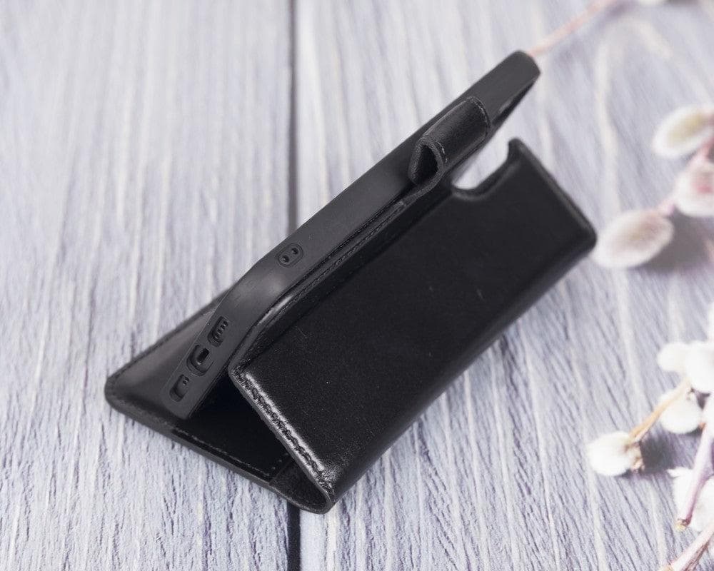 B2B - Apple iPhone 12 Series Detachable Leather Case / MW Bomonti