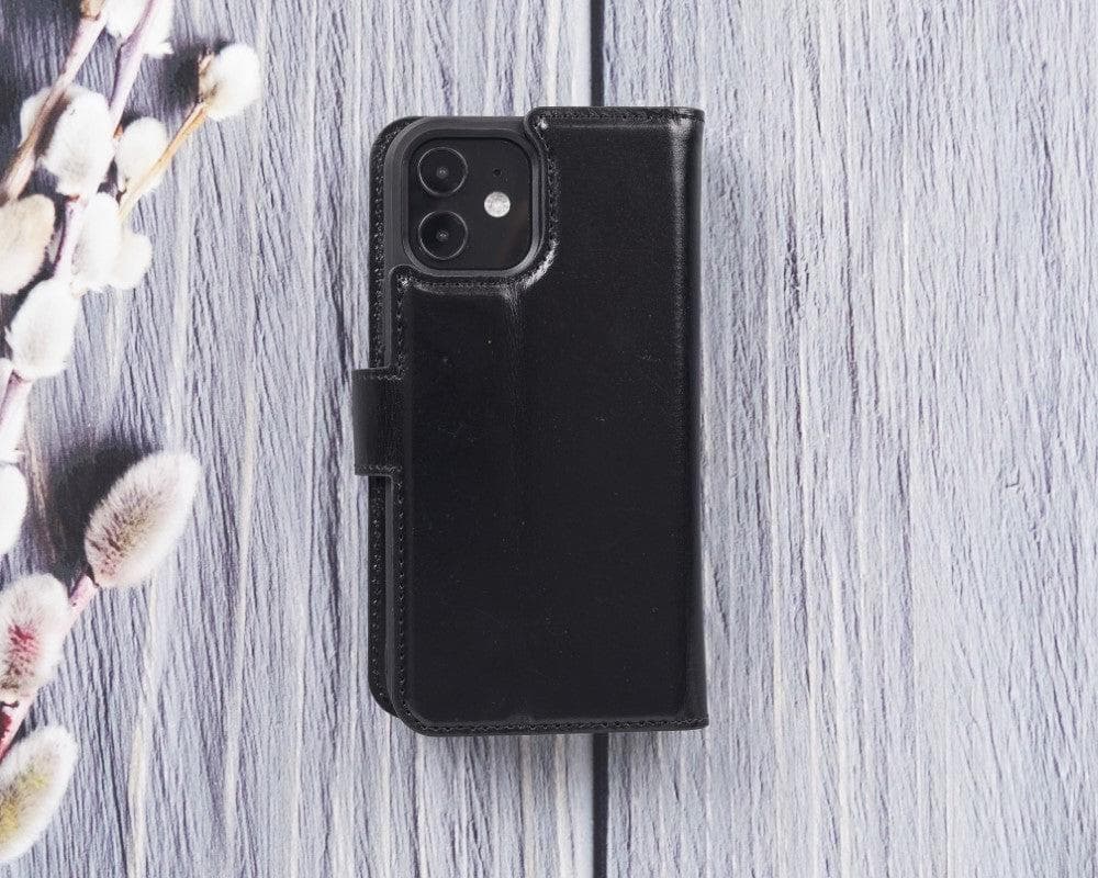 B2B - Apple iPhone 12 Series Detachable Leather Case / MW Bomonti