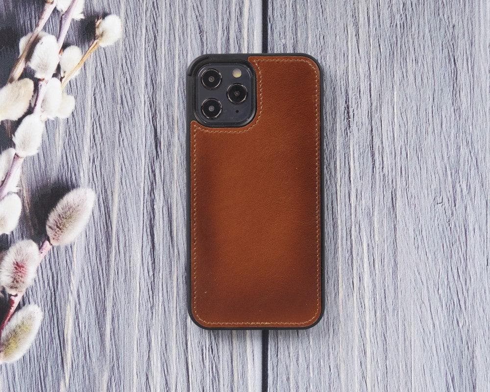 B2B - Apple iPhone 12 Series Detachable Leather Case / MW Bomonti