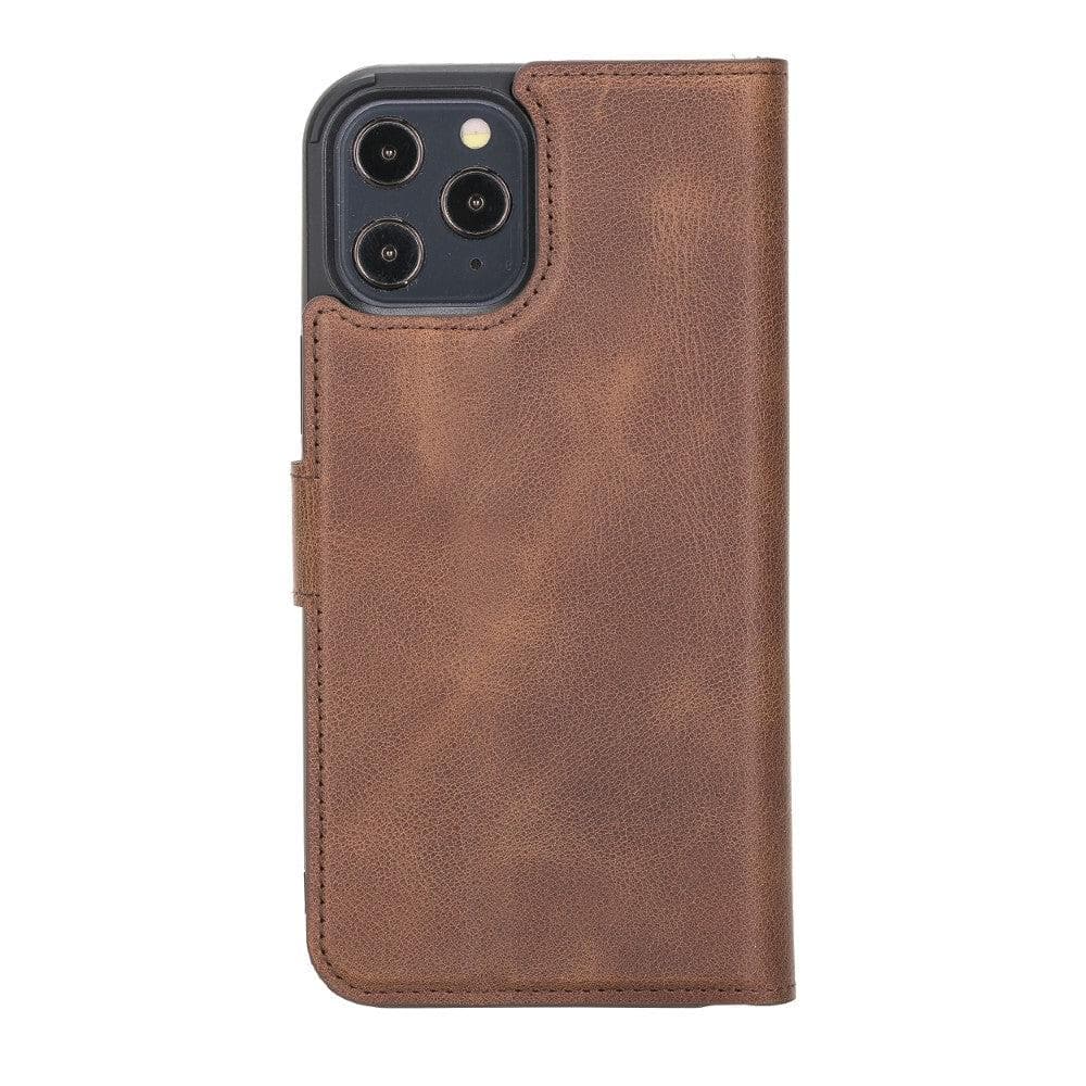 B2B - Apple iPhone 12 Series Detachable Leather Case / MW Bomonti
