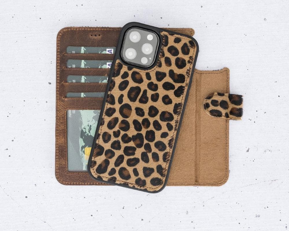 B2B - Apple iPhone 12 Series Detachable Leather Case / MW Bomonti