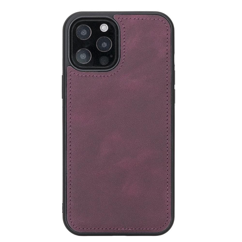B2B - Apple iPhone 12 Series Detachable Leather Case / MW Bomonti