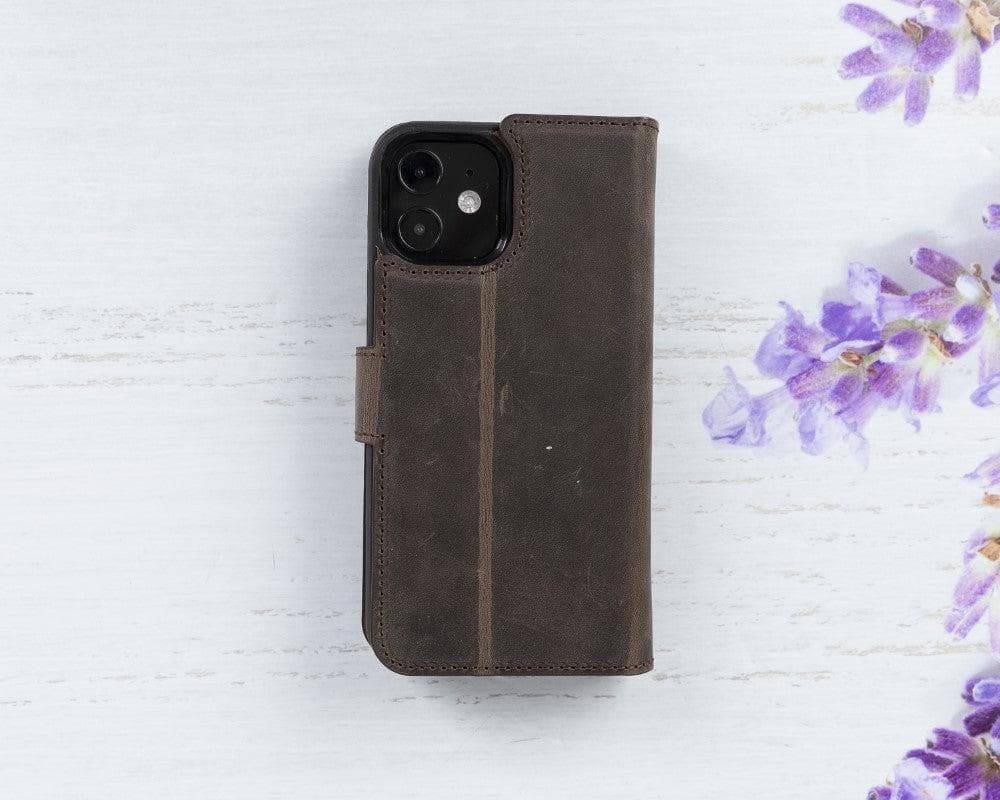 B2B - Apple iPhone 12 Series Detachable Leather Case / MW Bomonti