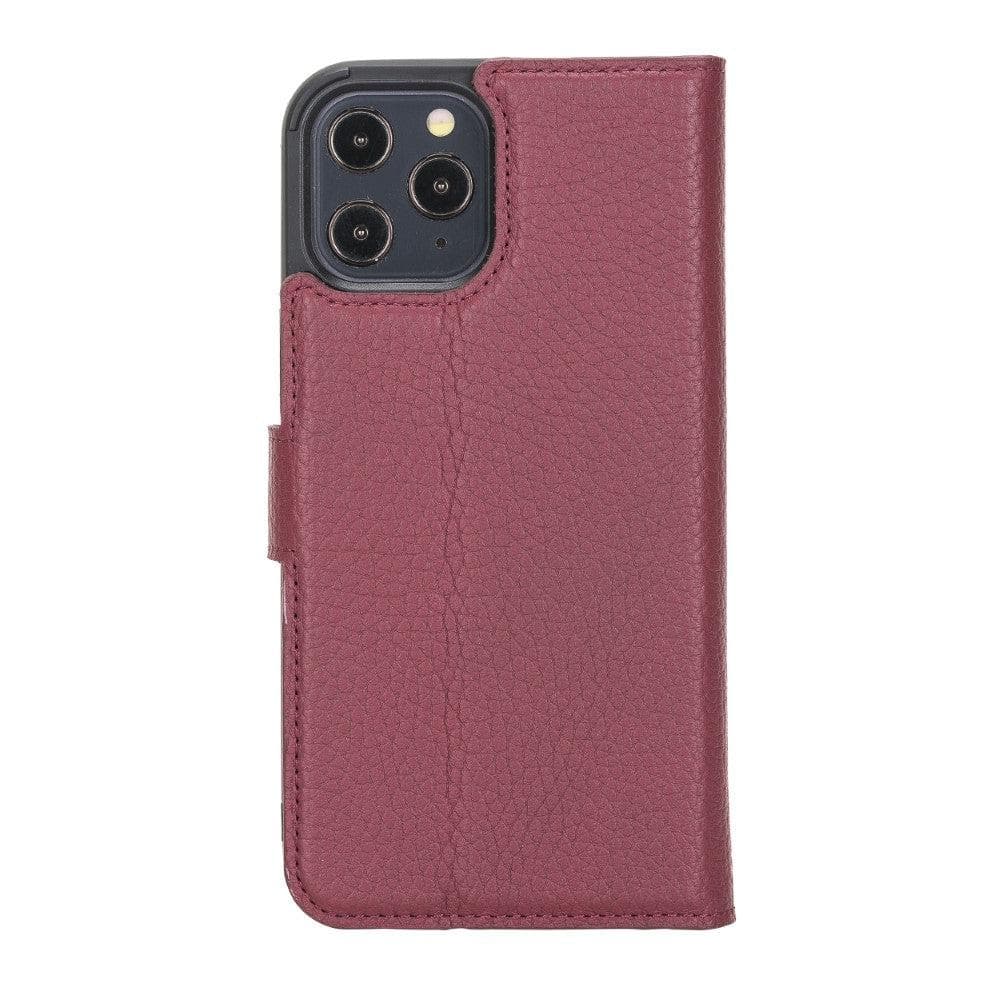 B2B - Apple iPhone 12 Series Detachable Leather Case / MW Bomonti
