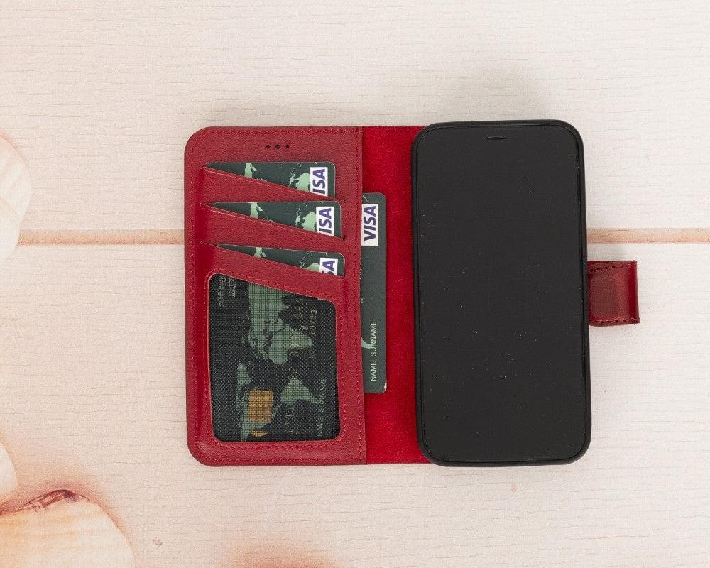 B2B - Apple iPhone 12 Series Detachable Leather Case / MW Bomonti