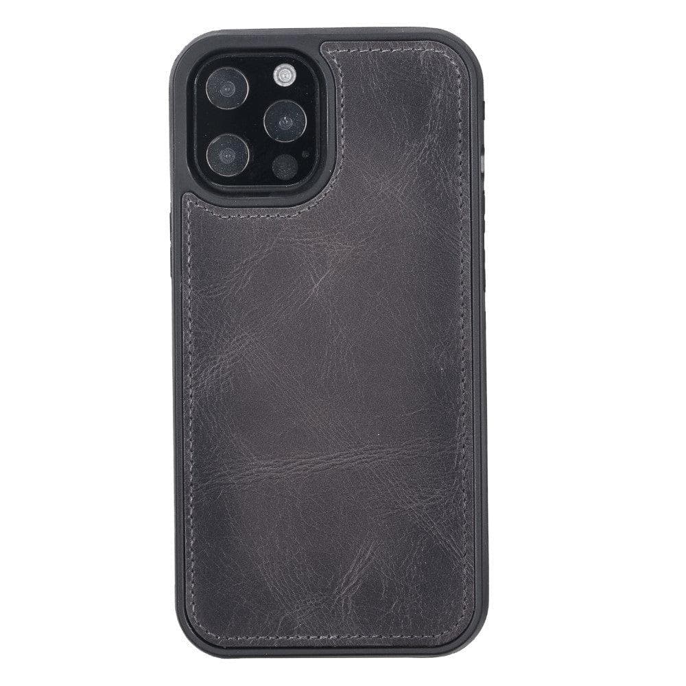 B2B - Apple iPhone 12 Series Detachable Leather Case / MW Bomonti