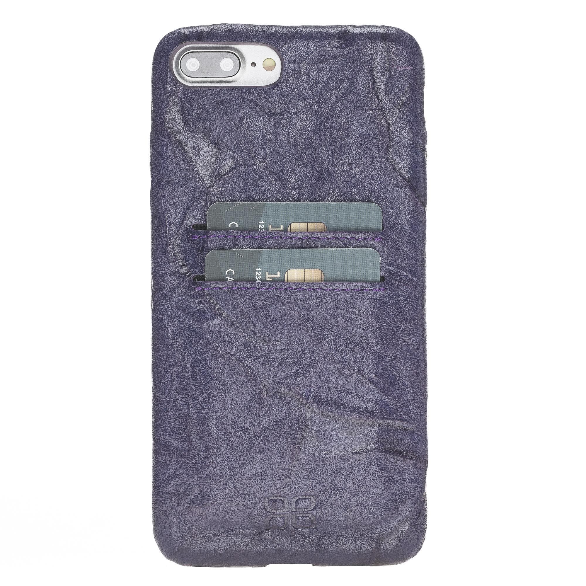 B2B - Apple iPhone 7/8 Plus Leather Case / UCCC - Ultra Cover with Card Holder B13 Bomonti