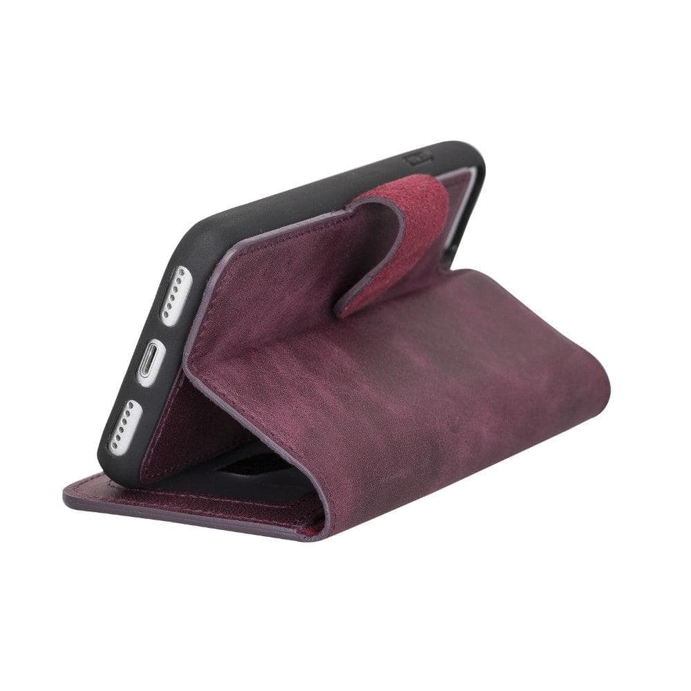 B2B - Apple iPhone 7/8/SE2 Detachable Leather Case / MW Bomonti