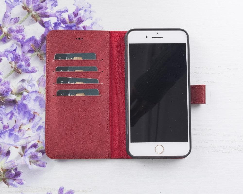 B2B - Apple iPhone 7/8/SE2 Detachable Leather Case / MW Bomonti