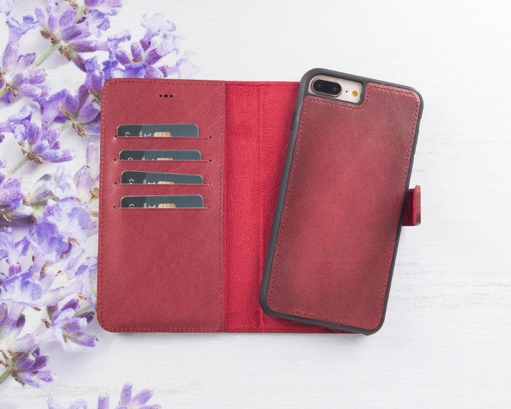 B2B - Apple iPhone 7/8/SE2 Detachable Leather Case / MW Bomonti