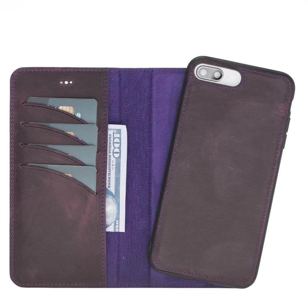 B2B - Apple iPhone 7/8/SE2 Detachable Leather Case / MW Bomonti