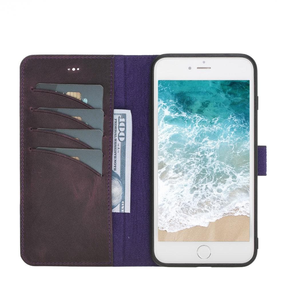 B2B - Apple iPhone 7/8/SE2 Detachable Leather Case / MW Bomonti