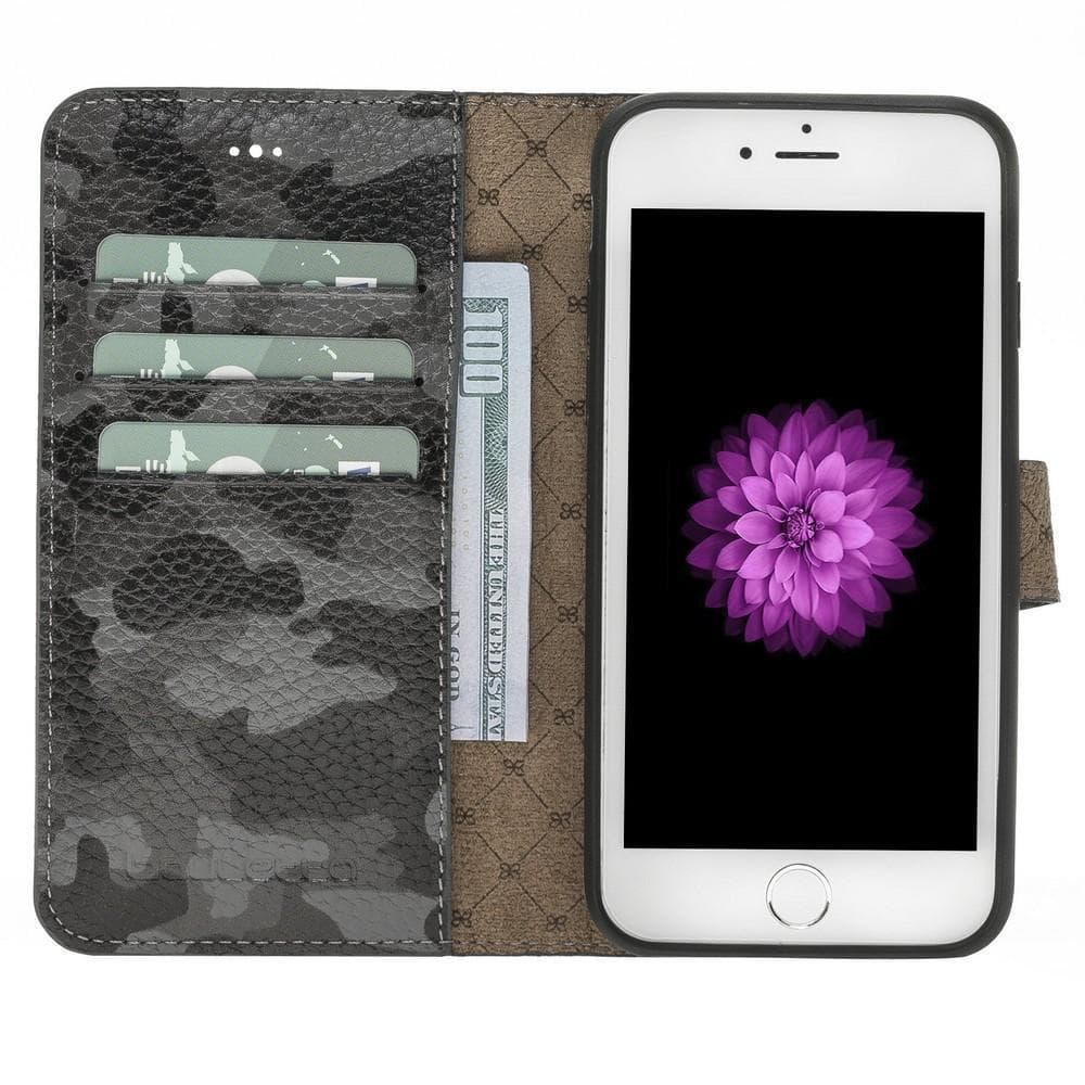 B2B - Apple iPhone 7/8/SE2 Detachable Leather Case / MW Bomonti