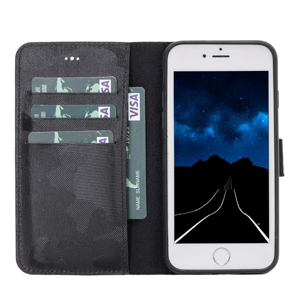B2B - Apple iPhone 7/8/SE2 Detachable Leather Case / MW Bomonti
