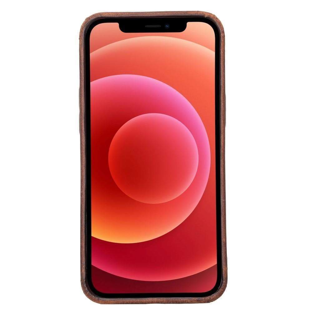 B2B - Apple iPhone 12 Pro Max Leather Case / RC - Rock Cover Bomonti