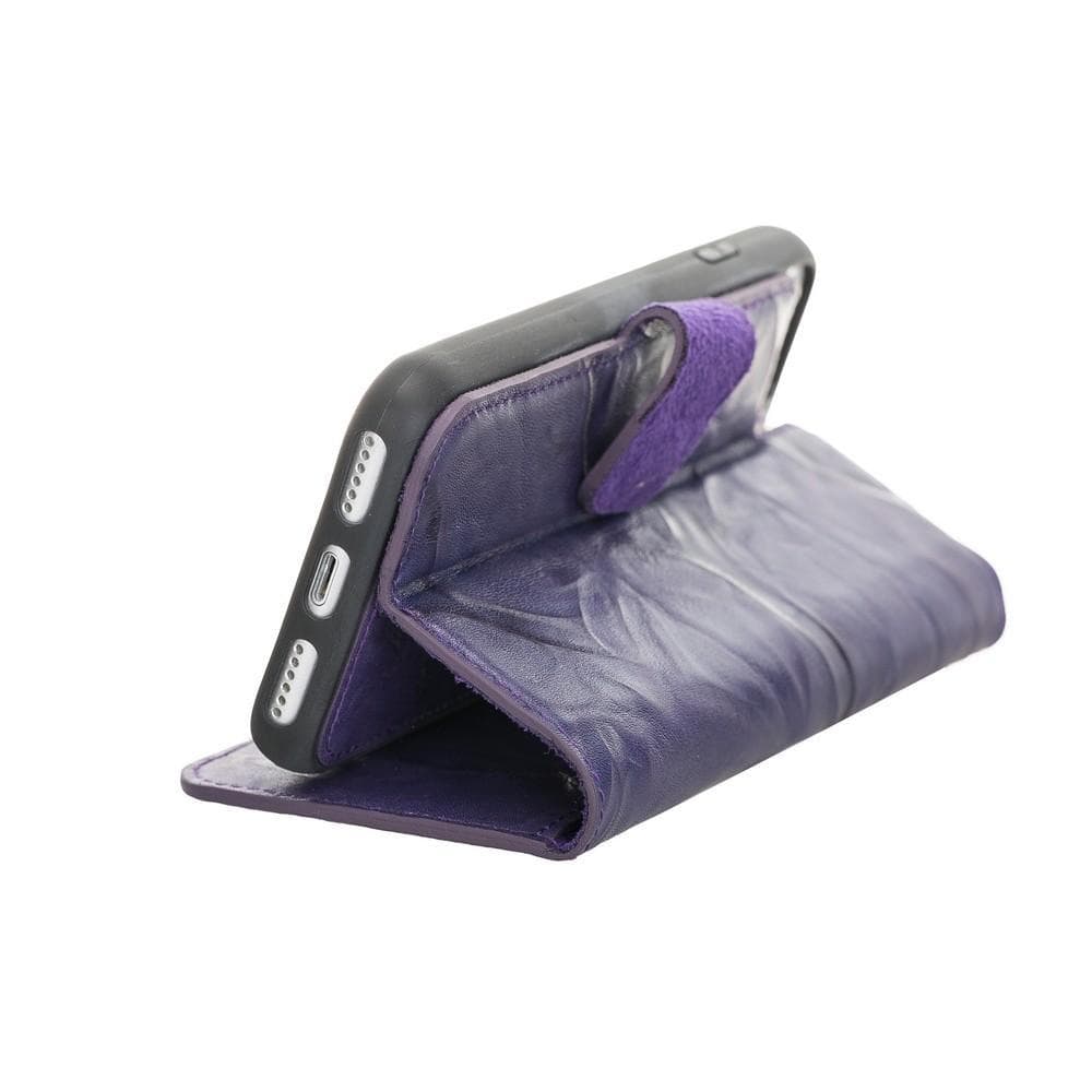 B2B - Apple iPhone 7/8/SE2 Detachable Leather Case / MW Bomonti