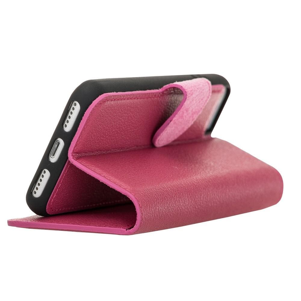 B2B - Apple iPhone 7/8/SE2 Detachable Leather Case / MW Bomonti