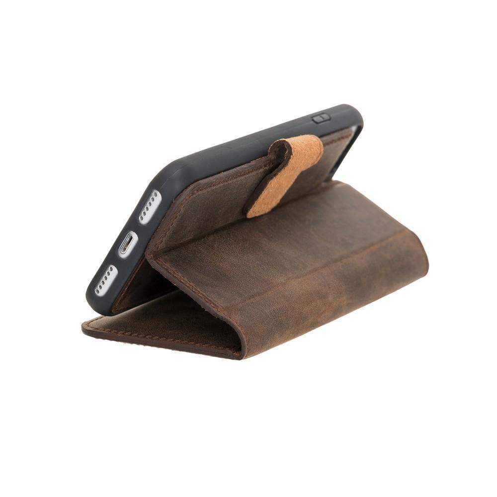 B2B - Apple iPhone 7/8/SE2 Detachable Leather Case / MW Bomonti