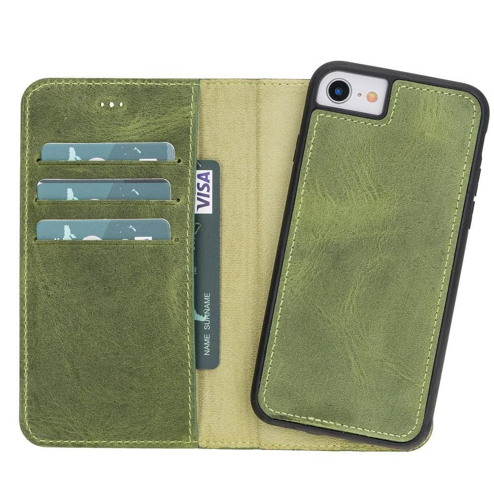B2B - Apple iPhone 7/8/SE2 Detachable Leather Case / MW G16 Bomonti