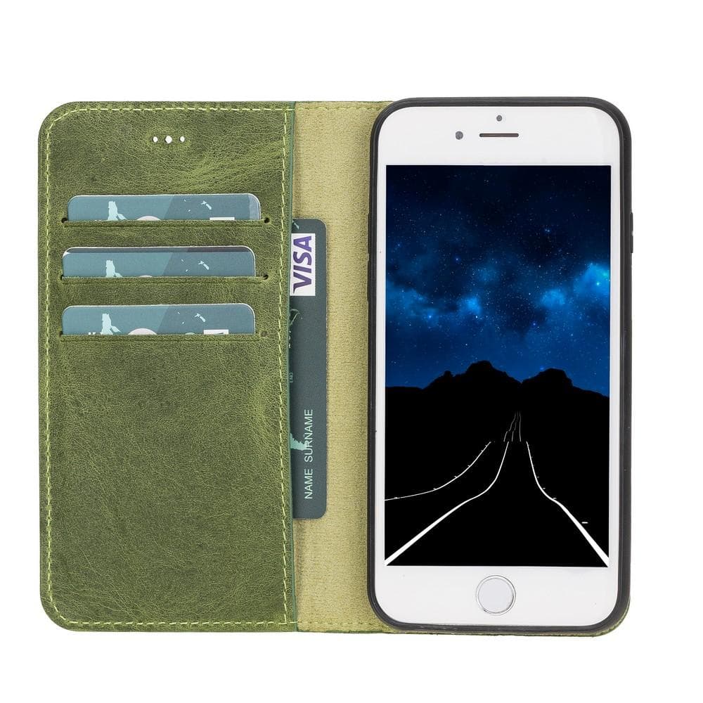 B2B - Apple iPhone 7/8/SE2 Detachable Leather Case / MW Bomonti