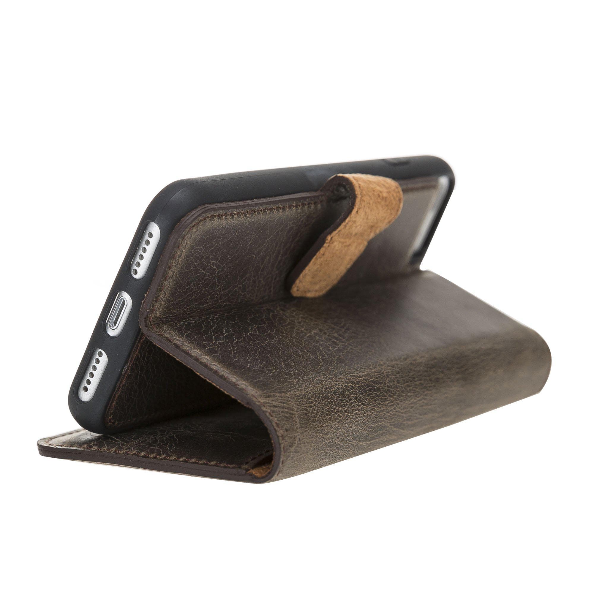 B2B - Apple iPhone 7/8/SE2 Detachable Leather Case / MW Bomonti