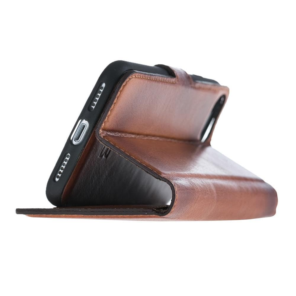 B2B - Apple iPhone 7/8/SE2 Detachable Leather Case / MW Bomonti