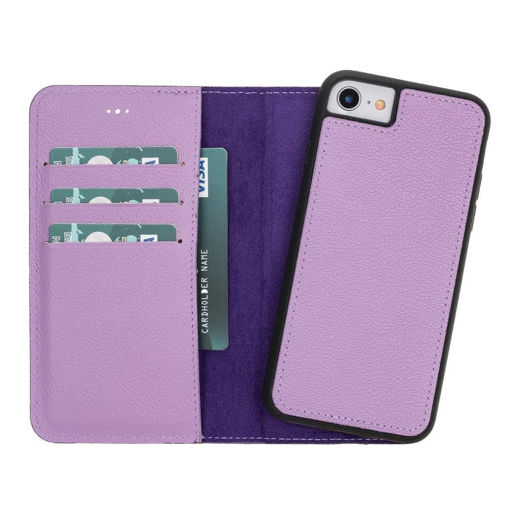 B2B - Apple iPhone 7/8/SE2 Detachable Leather Case / MW CP22 Bomonti