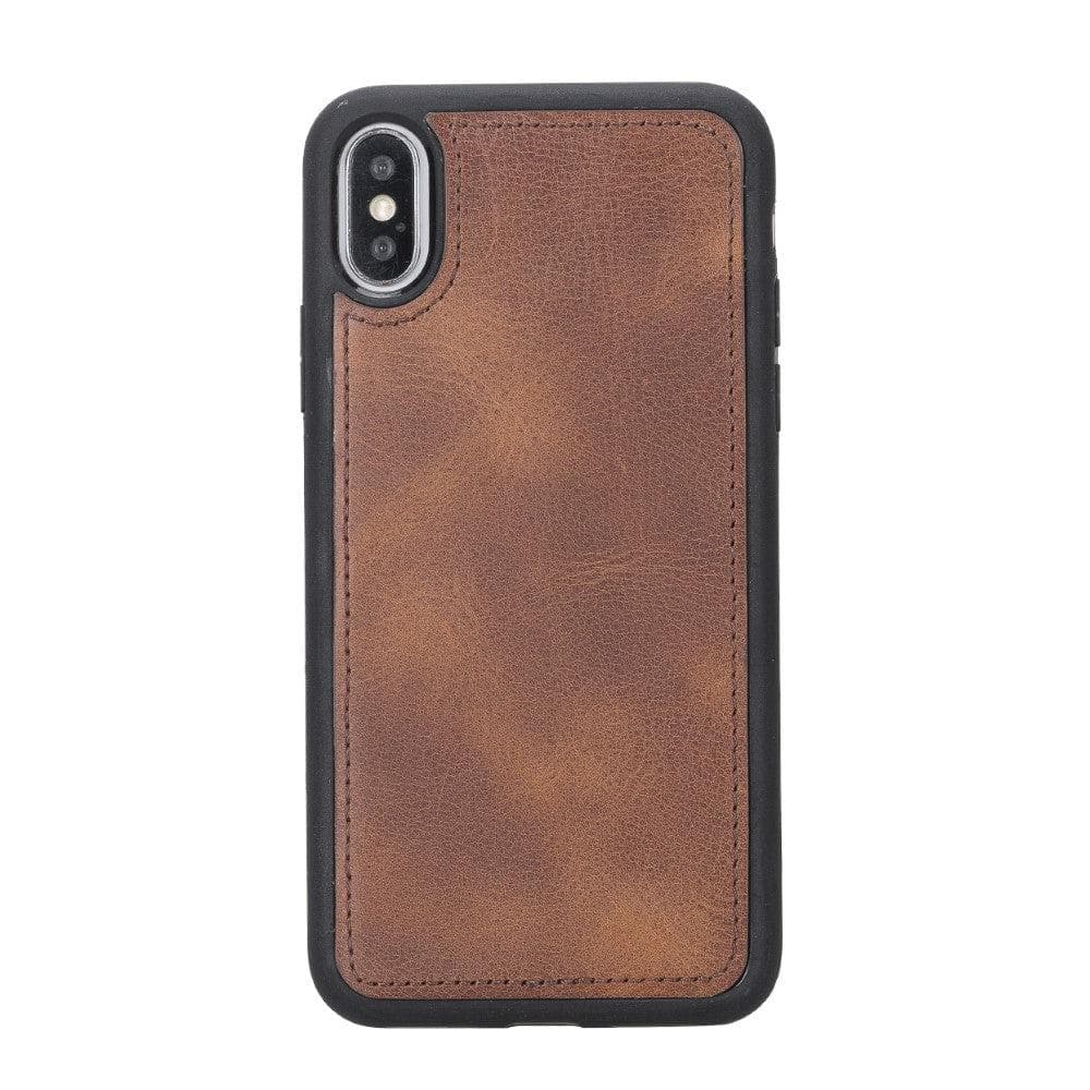 B2B - Apple iPhone X Series Detachable Leather Case / MW Bomonti