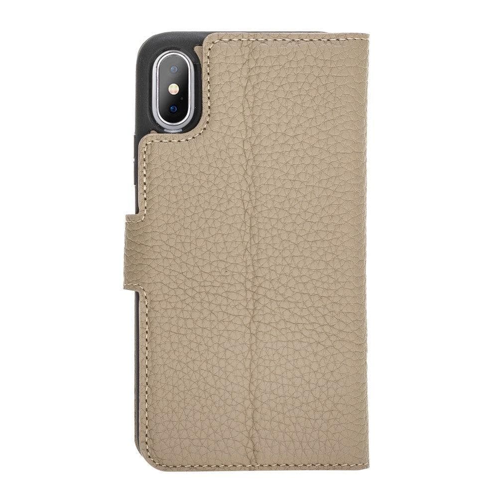 B2B - Apple iPhone X Series Detachable Leather Case / MW Bomonti
