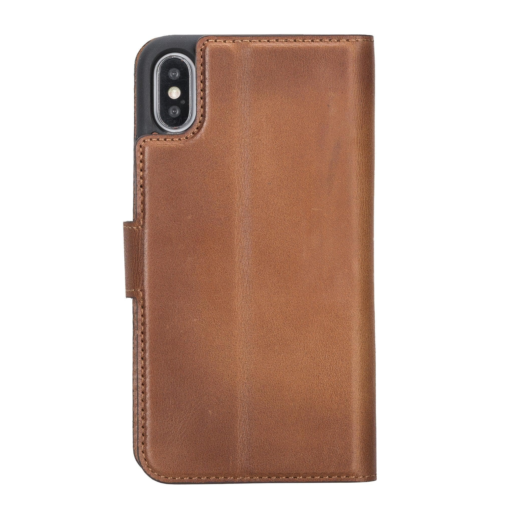 B2B - Apple iPhone X/XS Detachable Leather Case / MW Bomonti