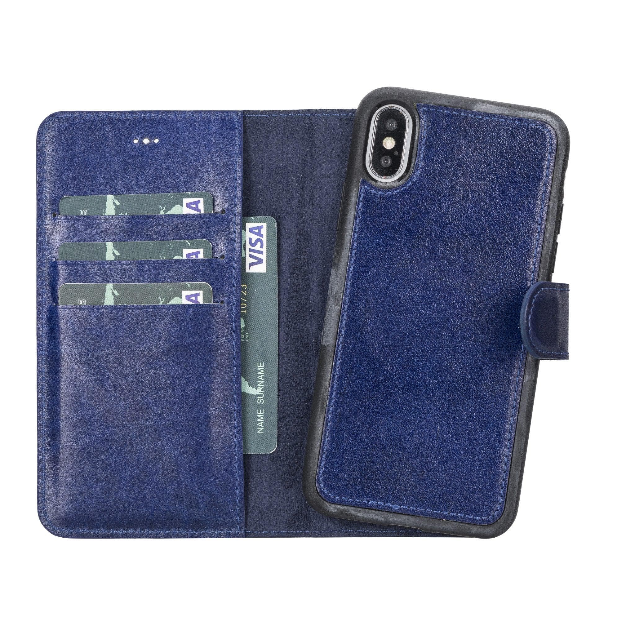 B2B - Apple iPhone X/XS Detachable Leather Case / MW Bomonti