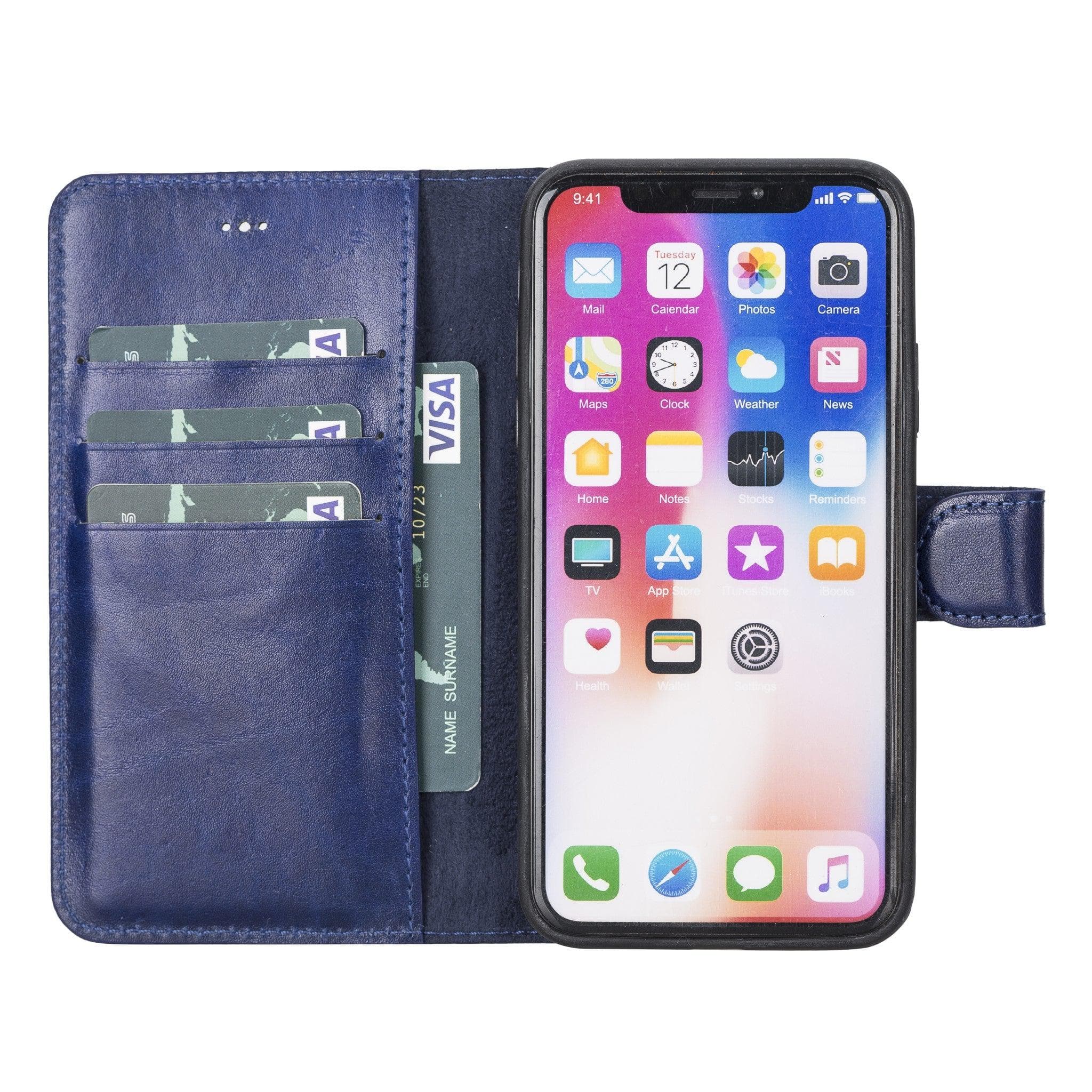 B2B - Apple iPhone X/XS Detachable Leather Case / MW Bomonti