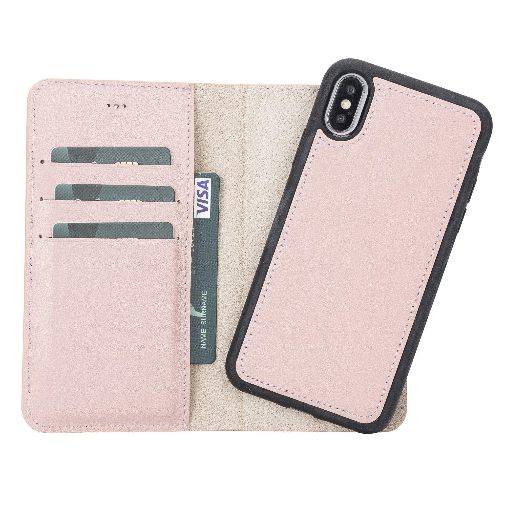 B2B - Apple iPhone X/XS Detachable Leather Case / MW Bomonti