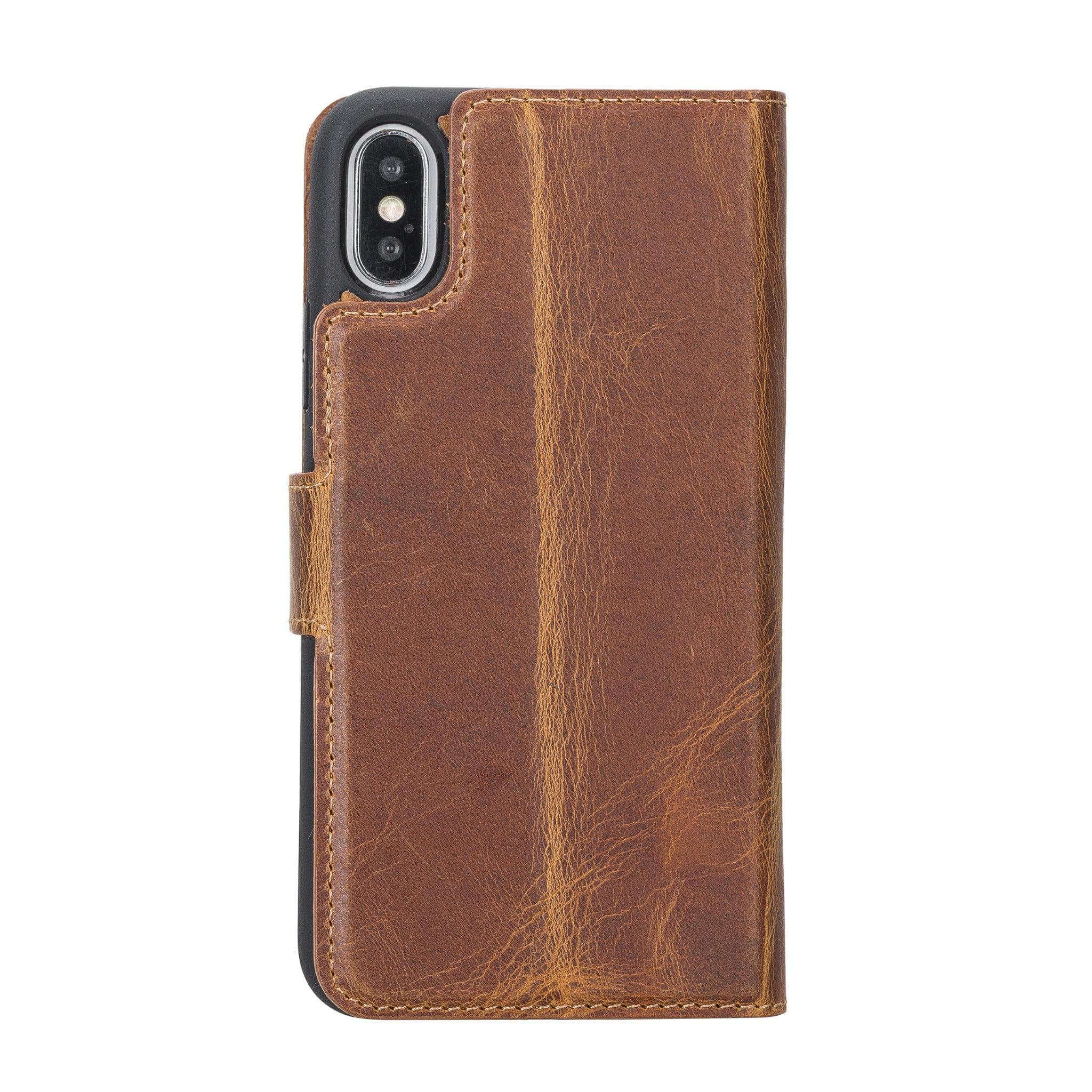 B2B - Apple iPhone X/XS Detachable Leather Case / MW Bomonti