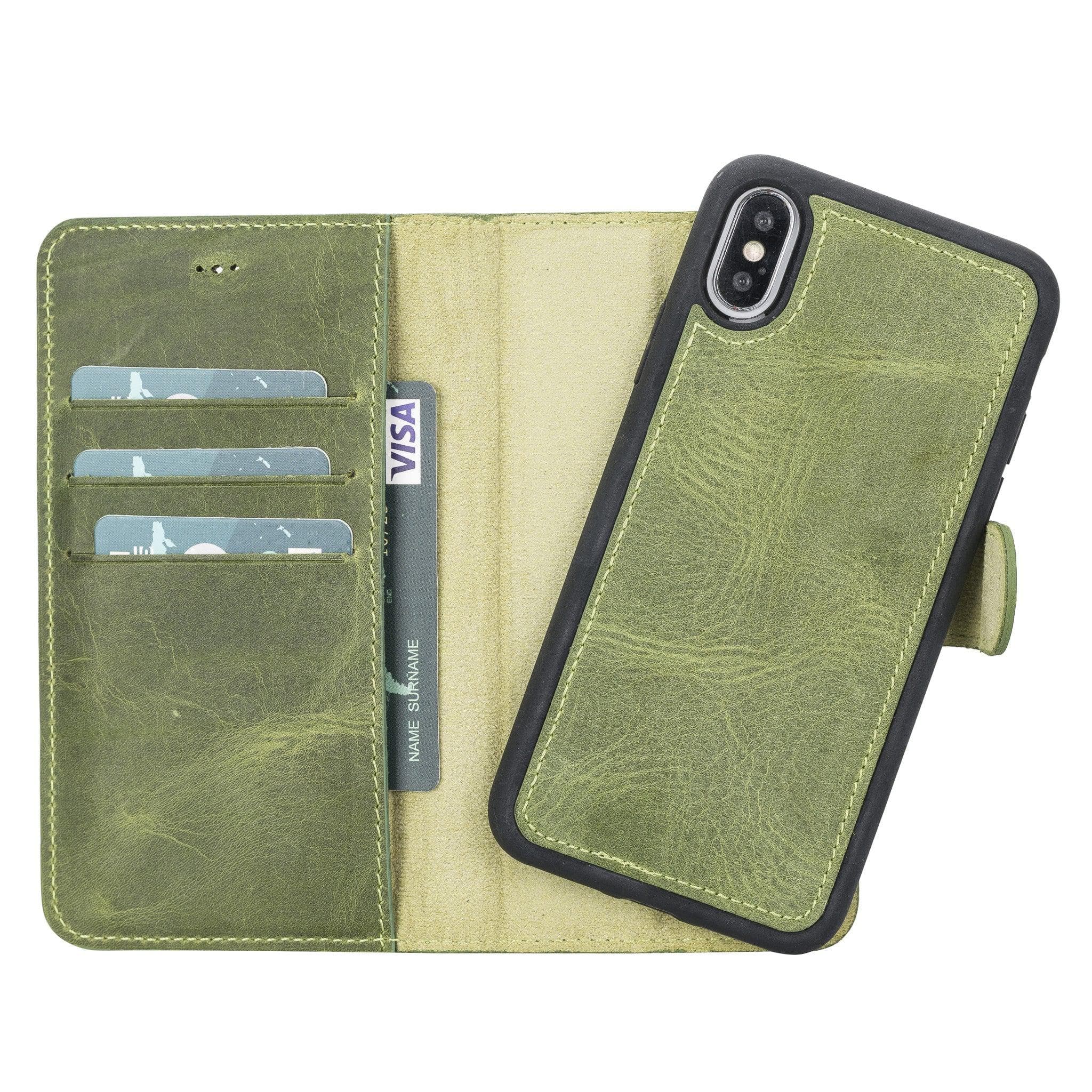 B2B - Apple iPhone X/XS Detachable Leather Case / MW Bomonti