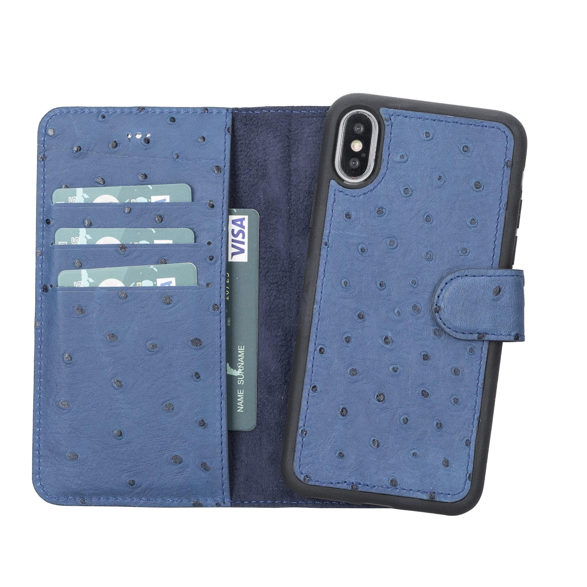 B2B - Apple iPhone X/XS Detachable Leather Case / MW Bomonti