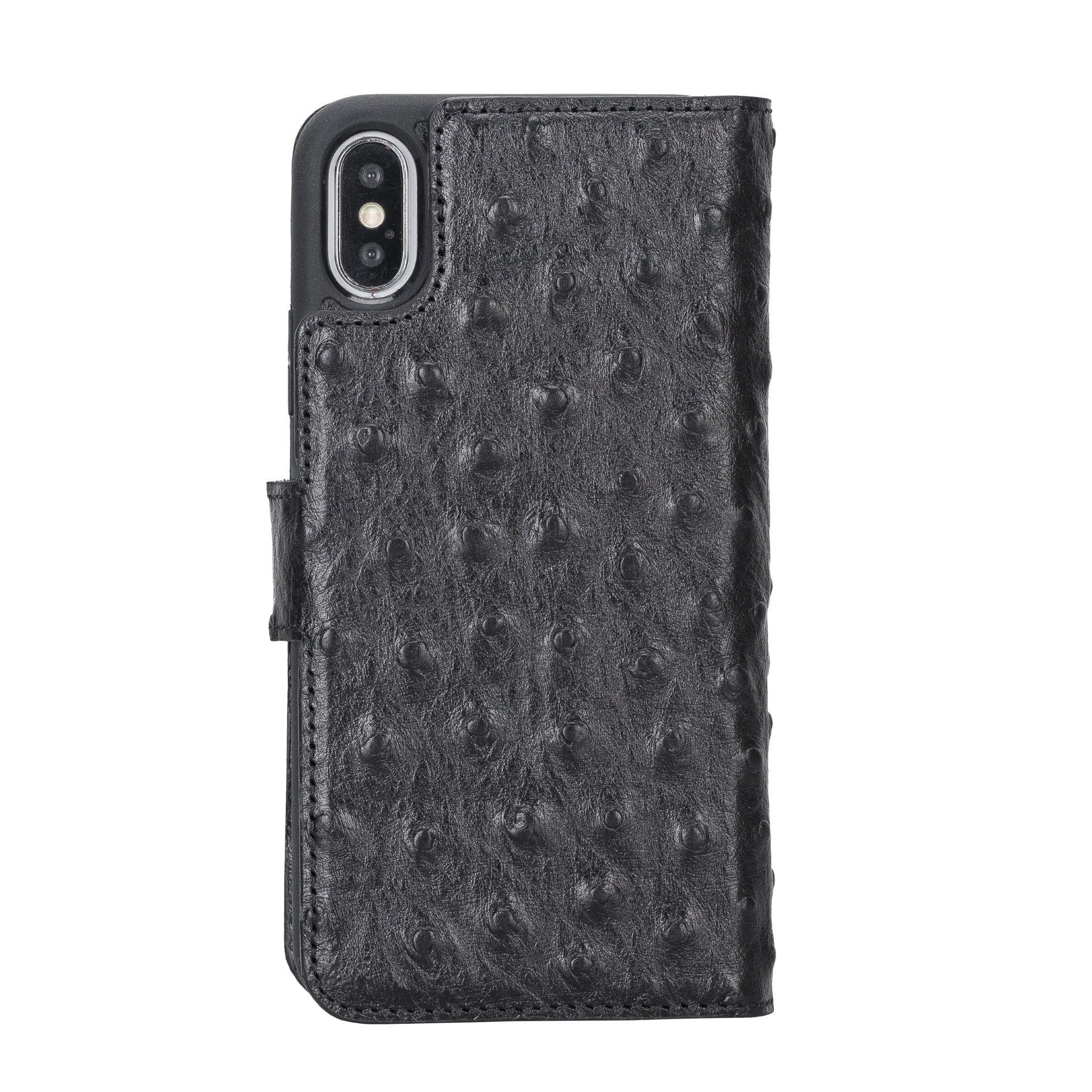 B2B - Apple iPhone X/XS Detachable Leather Case / MW Bomonti