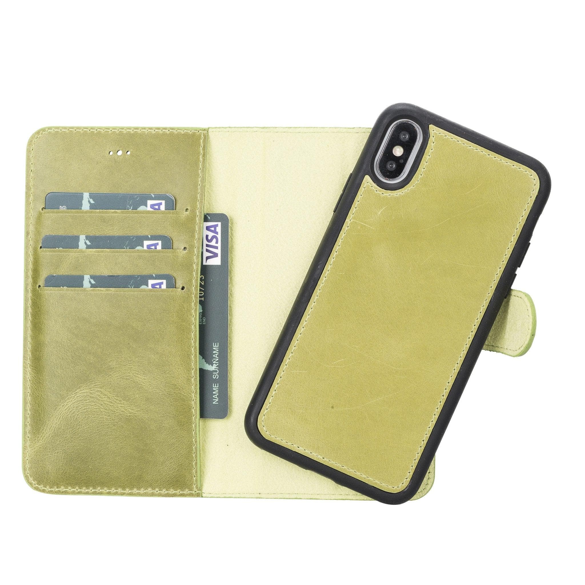 B2B - Apple iPhone X/XS Detachable Leather Case / MW Bomonti
