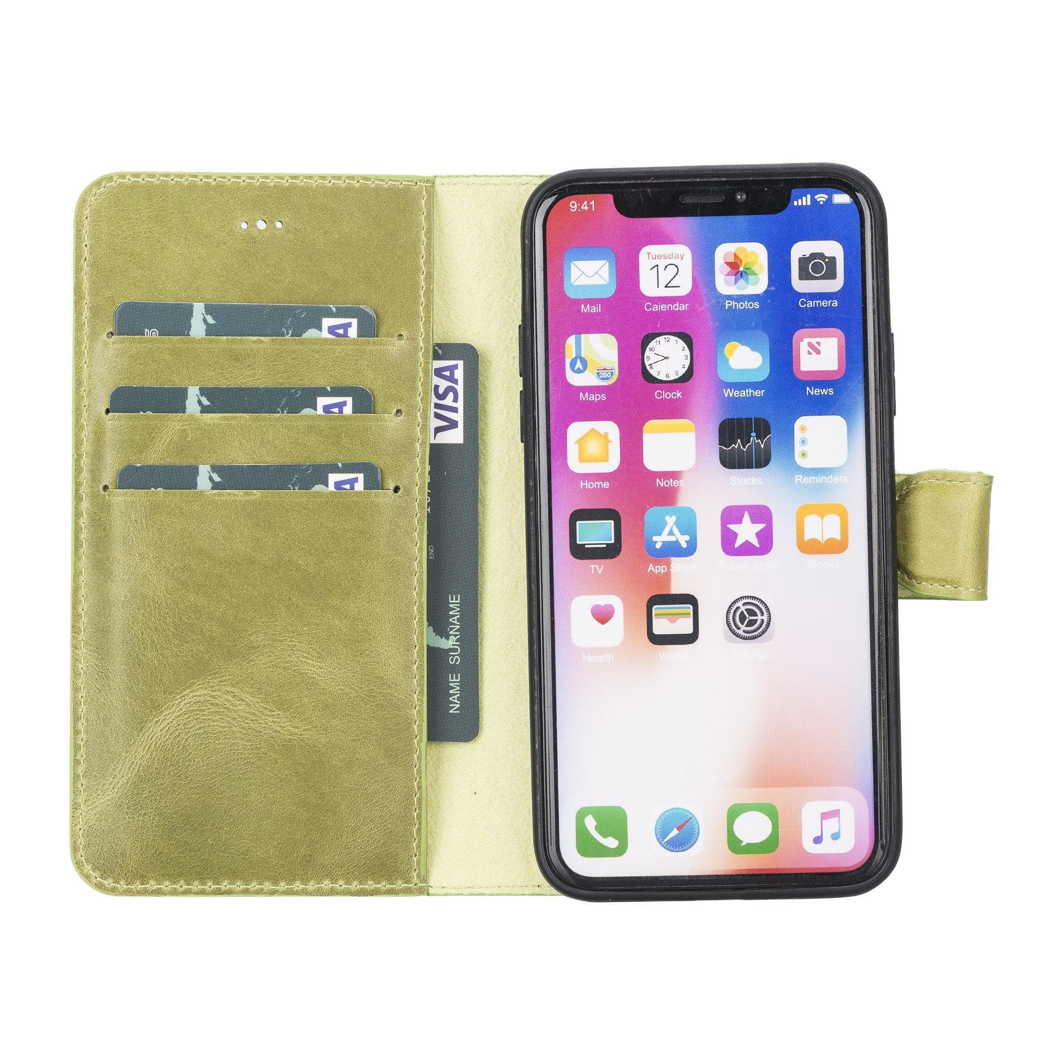 B2B - Apple iPhone X/XS Detachable Leather Case / MW Bomonti