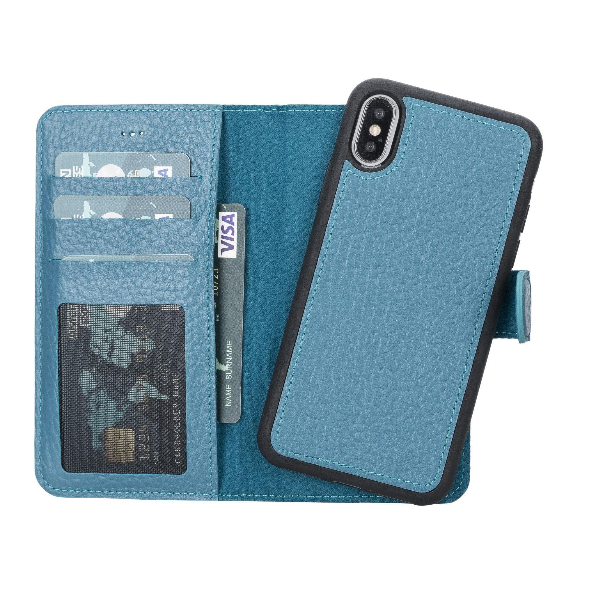 B2B - Apple iPhone X/XS Detachable Leather Case / MW Bomonti