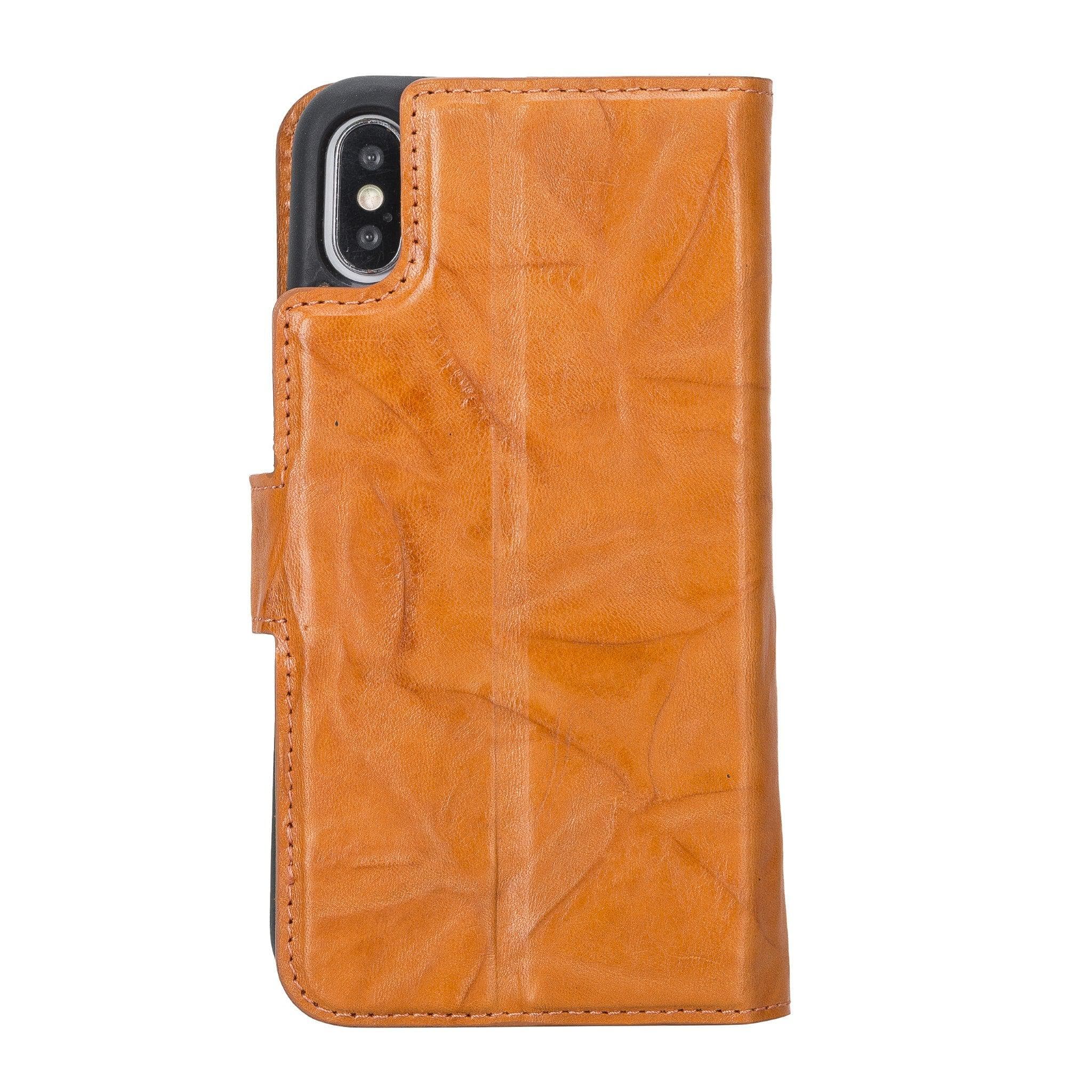B2B - Apple iPhone X/XS Detachable Leather Case / MW Bomonti