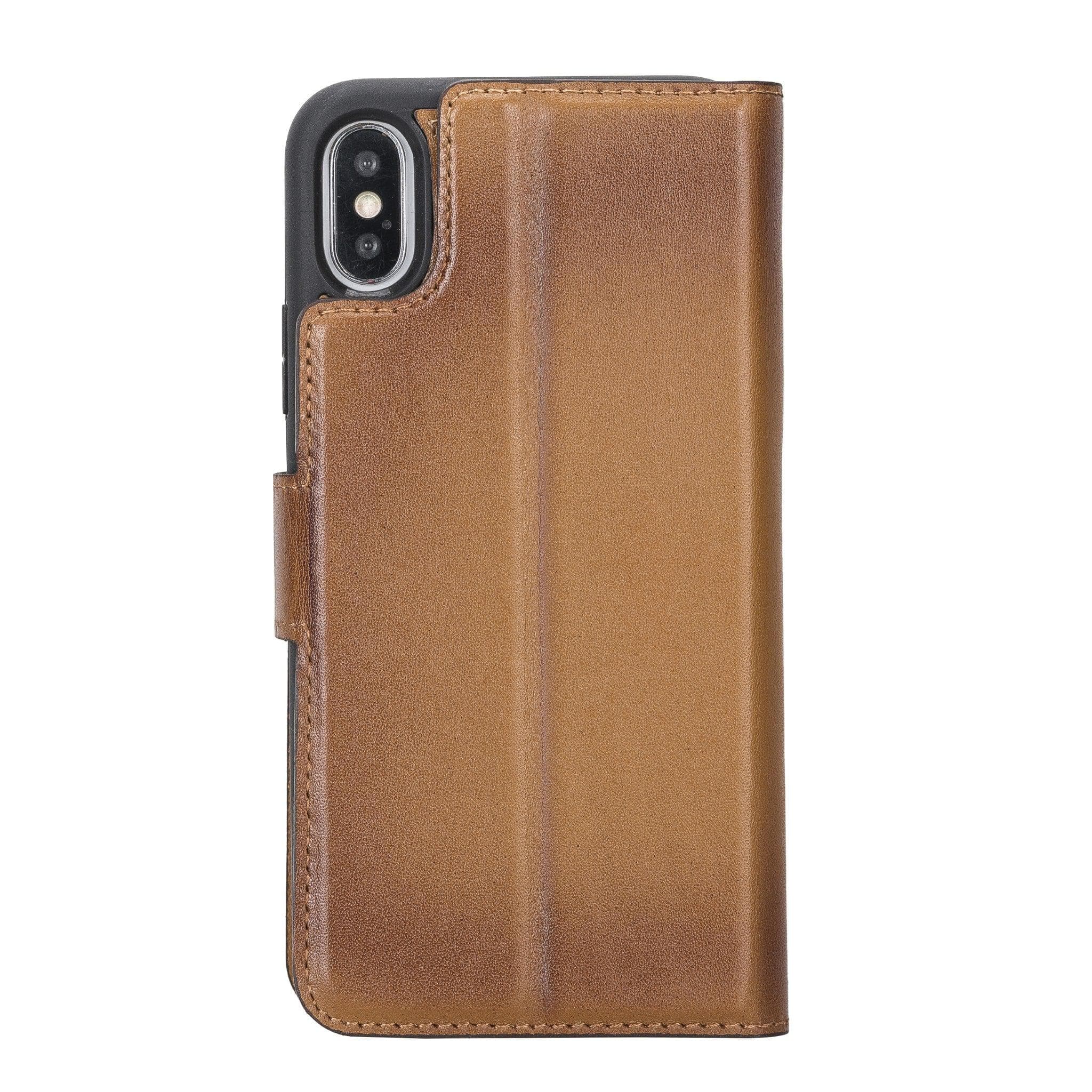 B2B - Apple iPhone X/XS Detachable Leather Case / MW Bomonti