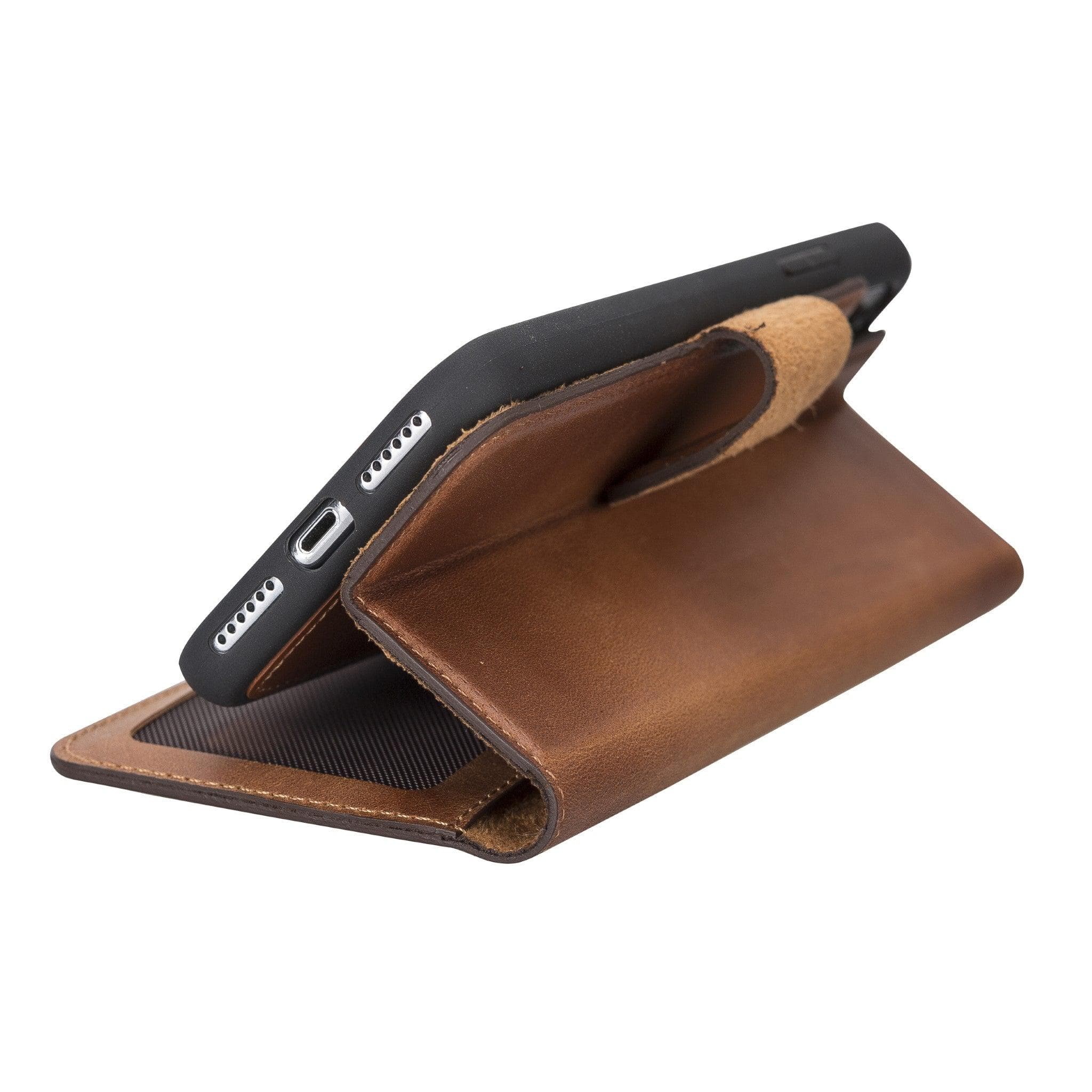 B2B - Apple iPhone X/XS Detachable Leather Case / MW Bomonti