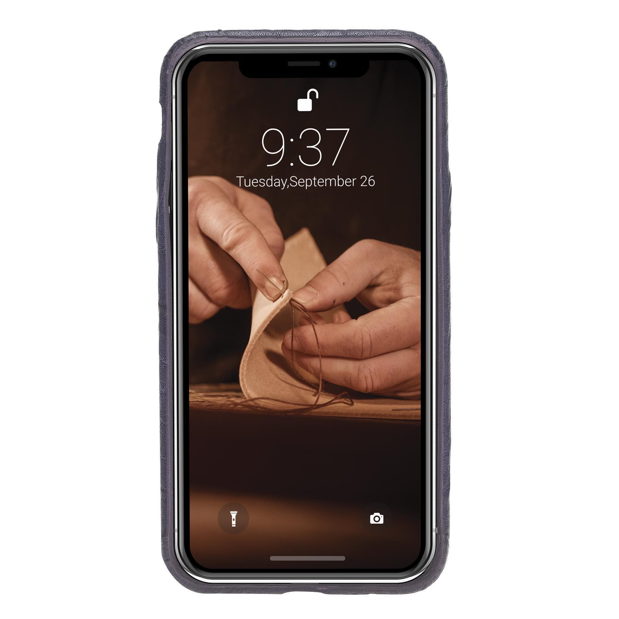 B2B - Apple iPhone X/XS Leather Case / UCCC - Ultra Cover with Card Holder Bomonti