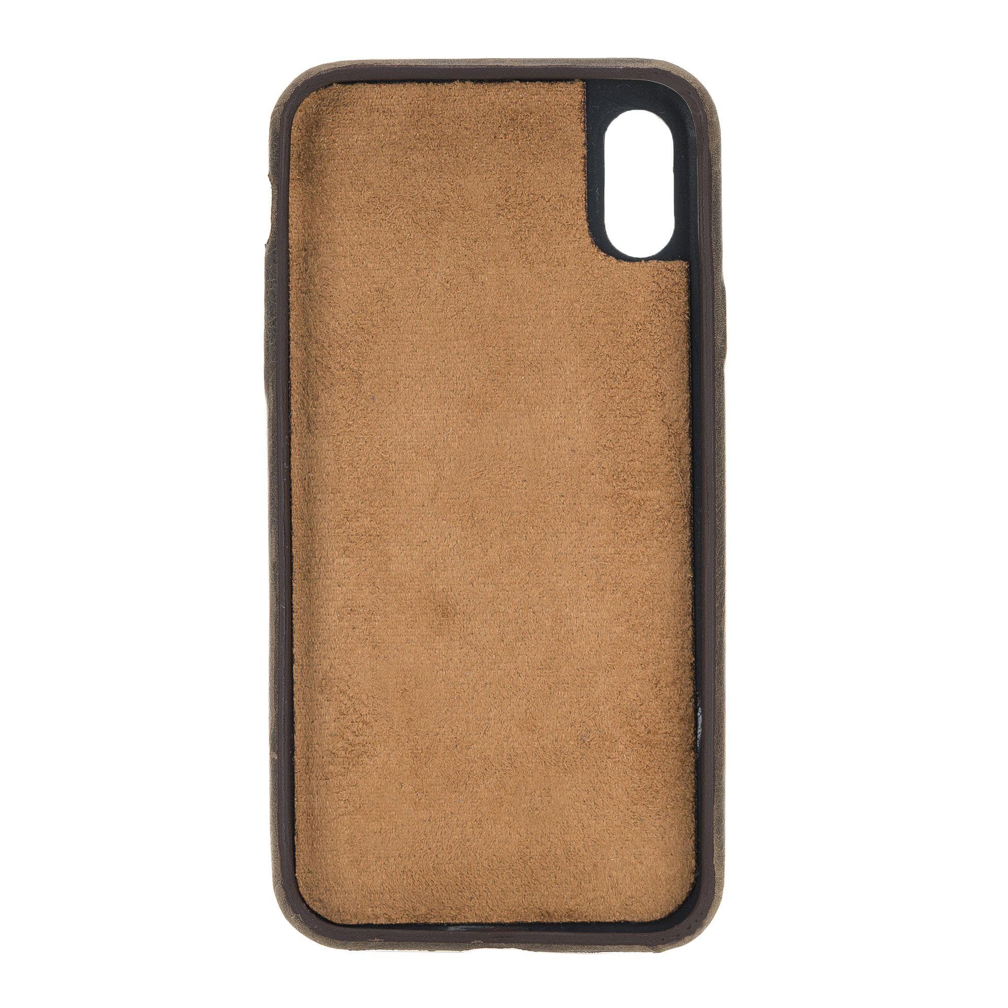 B2B - Apple iPhone X/XS Leather Case / UCCC - Ultra Cover with Card Holder Bomonti