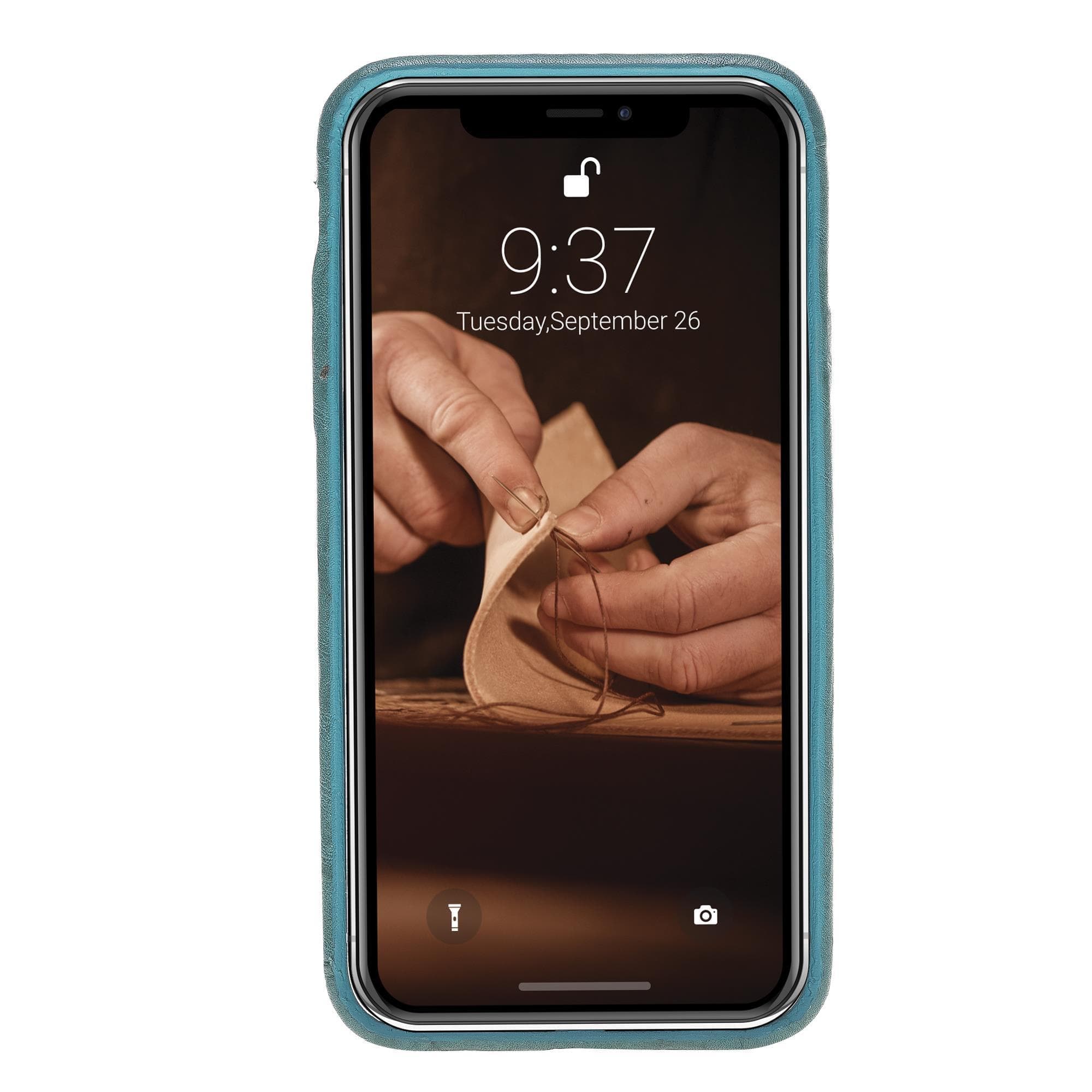 B2B - Apple iPhone X/XS Leather Case / UCCC - Ultra Cover with Card Holder Bomonti