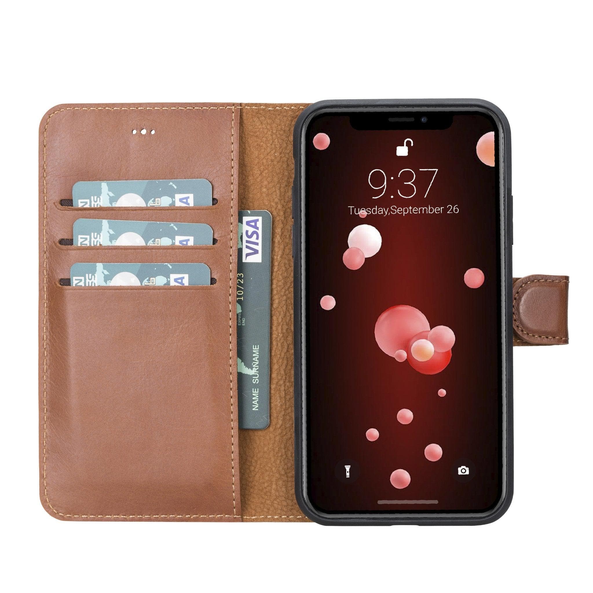 B2B - Apple iPhone XR Detachable Leather Case / MW Bomonti